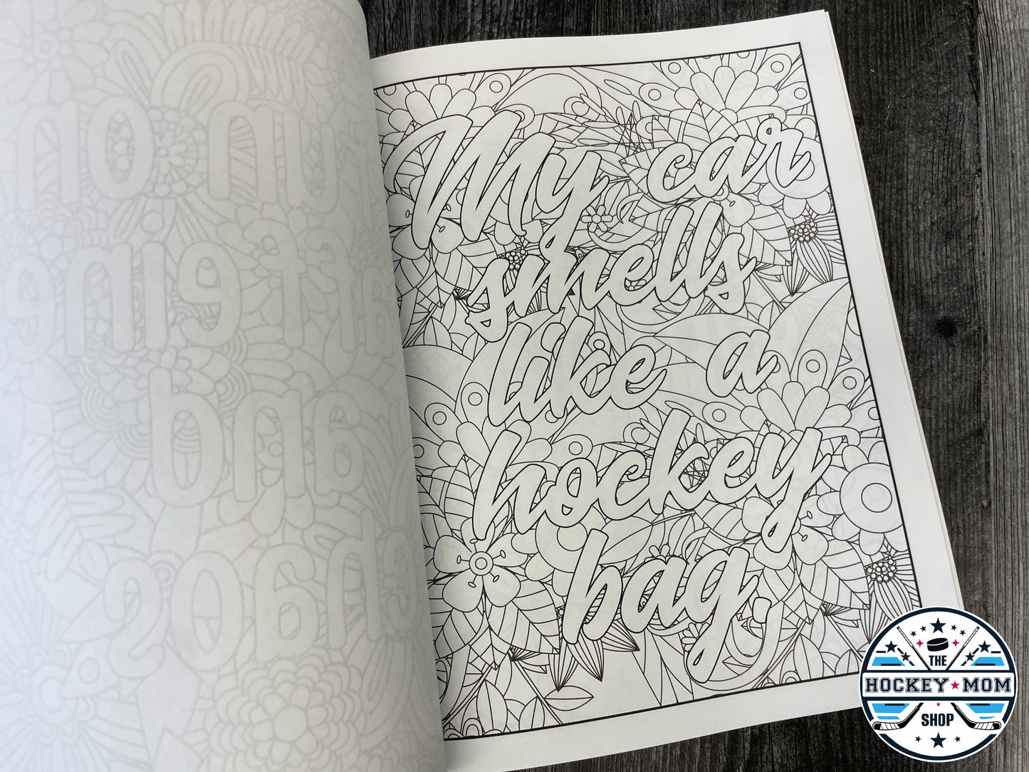 The Hockey Mom Coloring Book PRINT EDITION