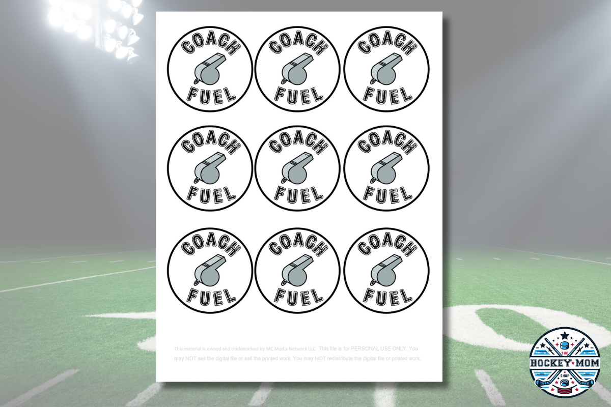 Coach Fuel Gift Tags