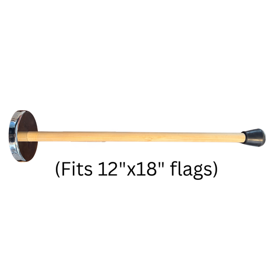 Magnetic Flag Holder for 12"x18" Flags – Perfect Add-On for Locker Room or Hotel Display!