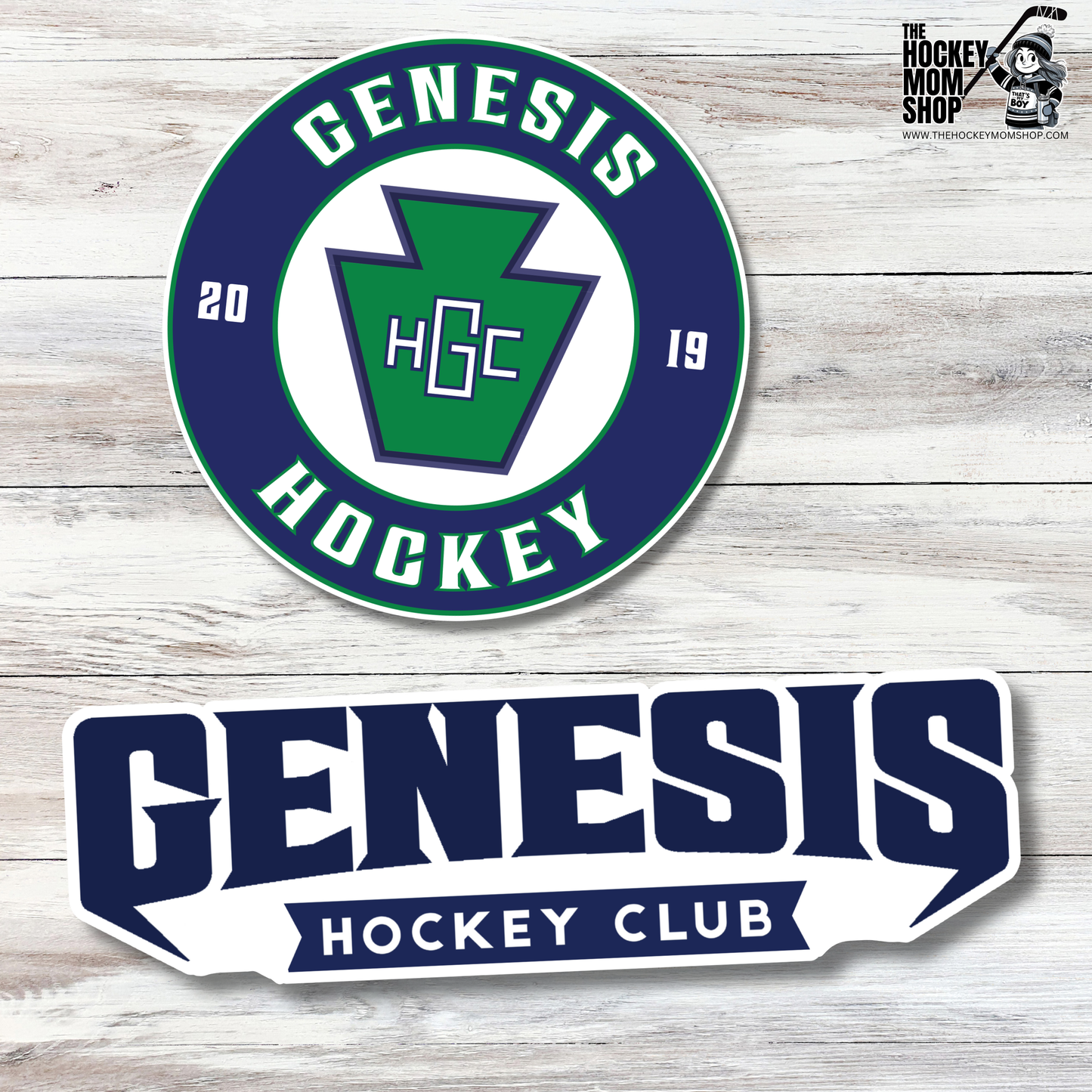 Genesis Logo Vinyl Sticker PACK