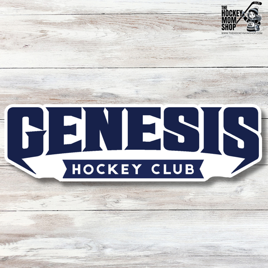 Genesis Long Logo Vinyl Sticker