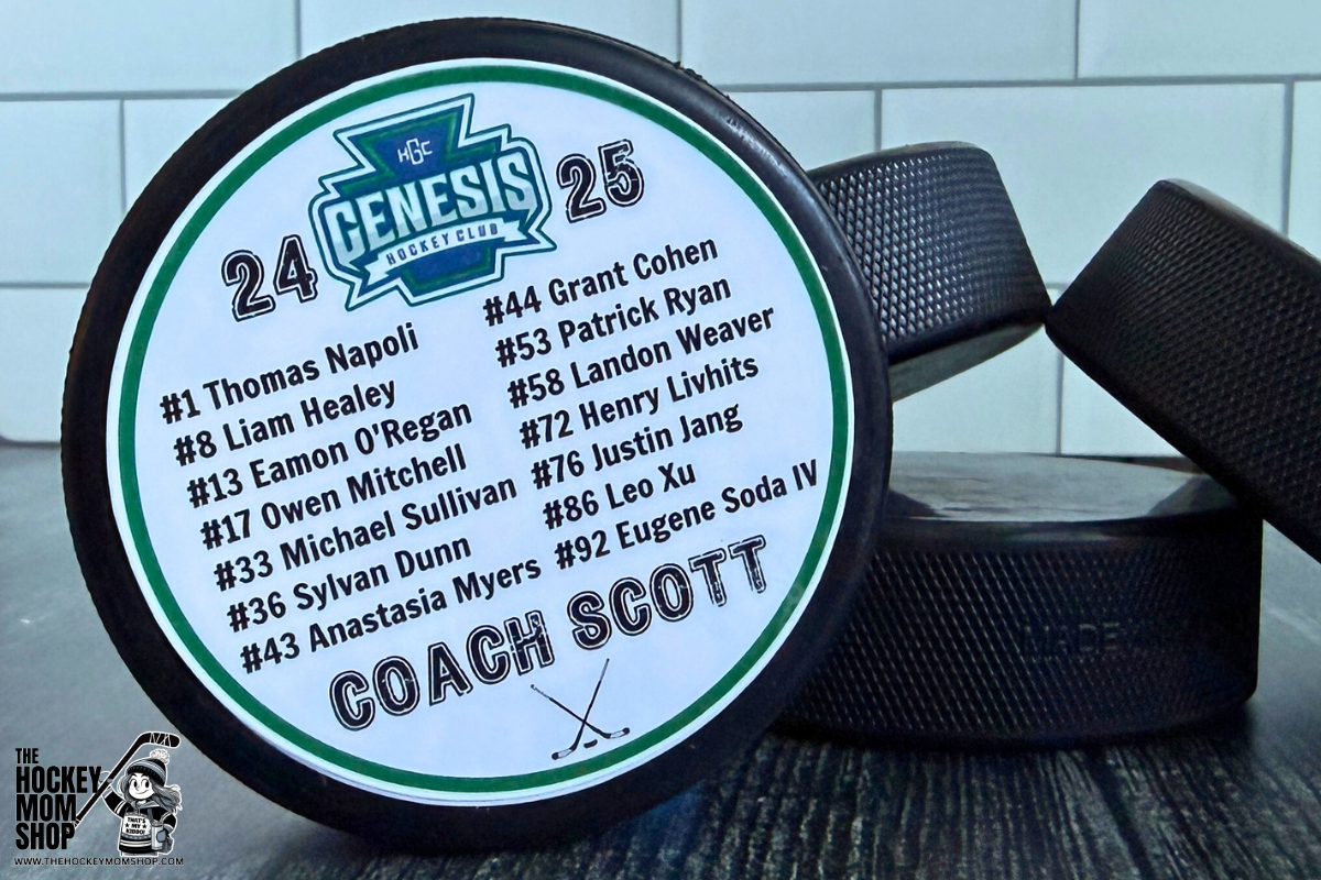 2025-2026 ROSTER Puck Sticker Pack (Genesis)