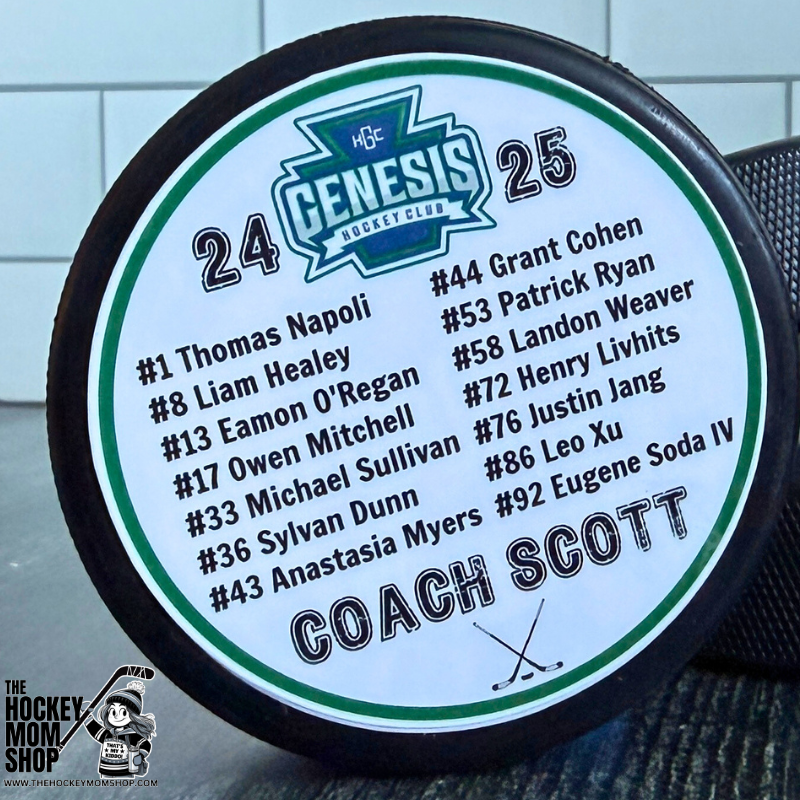 2025-2026 ROSTER Puck Sticker Pack (Genesis)