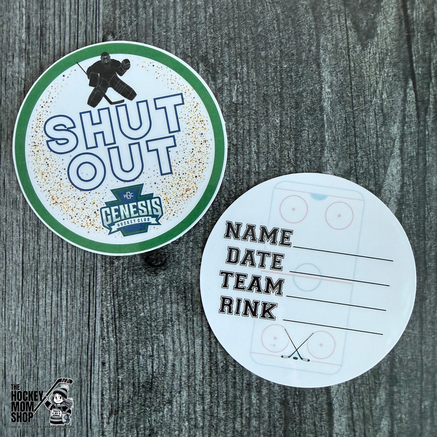 Shut Out Puck Sticker Pack (Genesis)