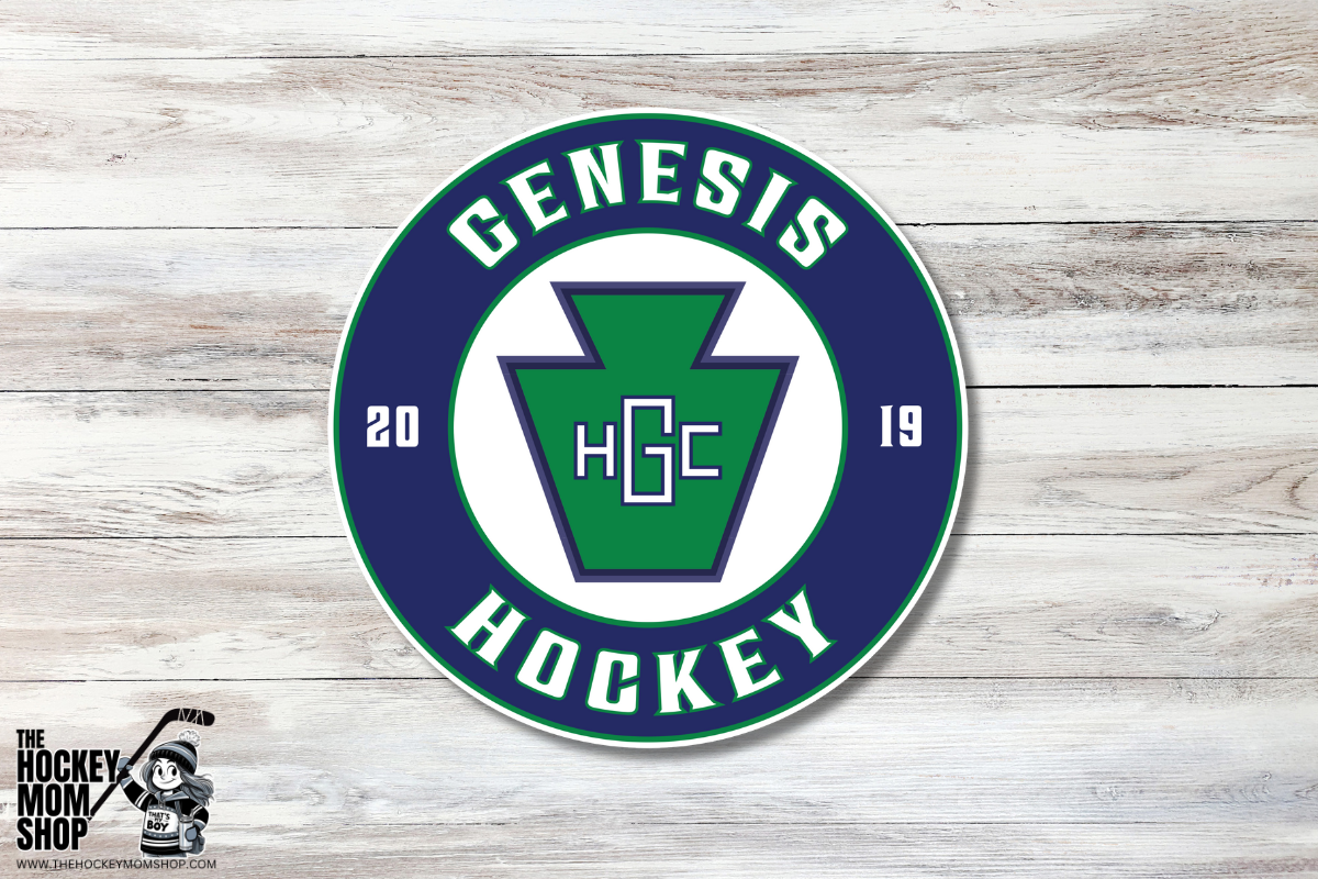 Genesis Round Logo Vinyl Sticker