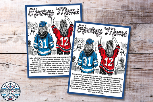 Hockey Moms Inspirational Cards - Sweet Tribute to the Hockey Mom