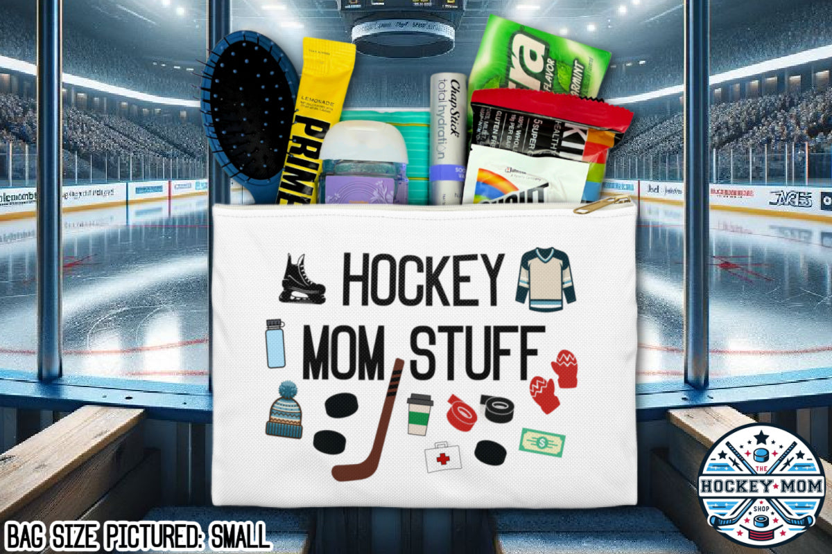 Hockey Mom Stuff Survival Kit Zipper Pouch Bag