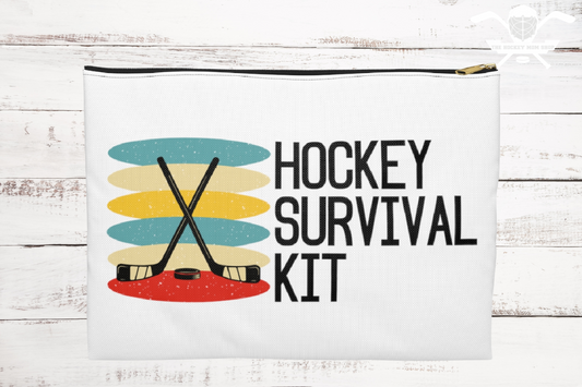 Ice Hockey Survival Kit Zipper Pouch