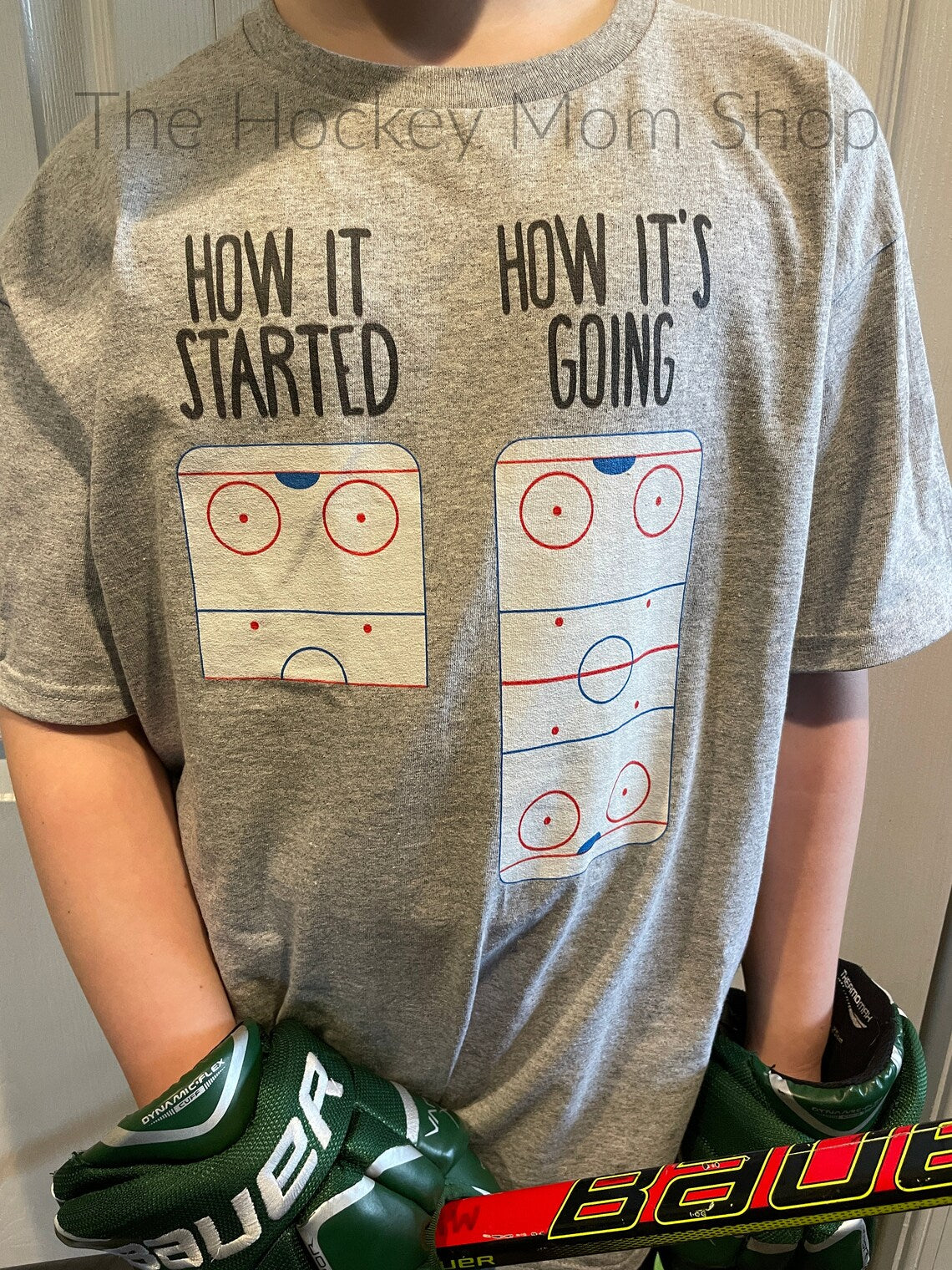 Ice Rink How It Started Shirt (Youth)