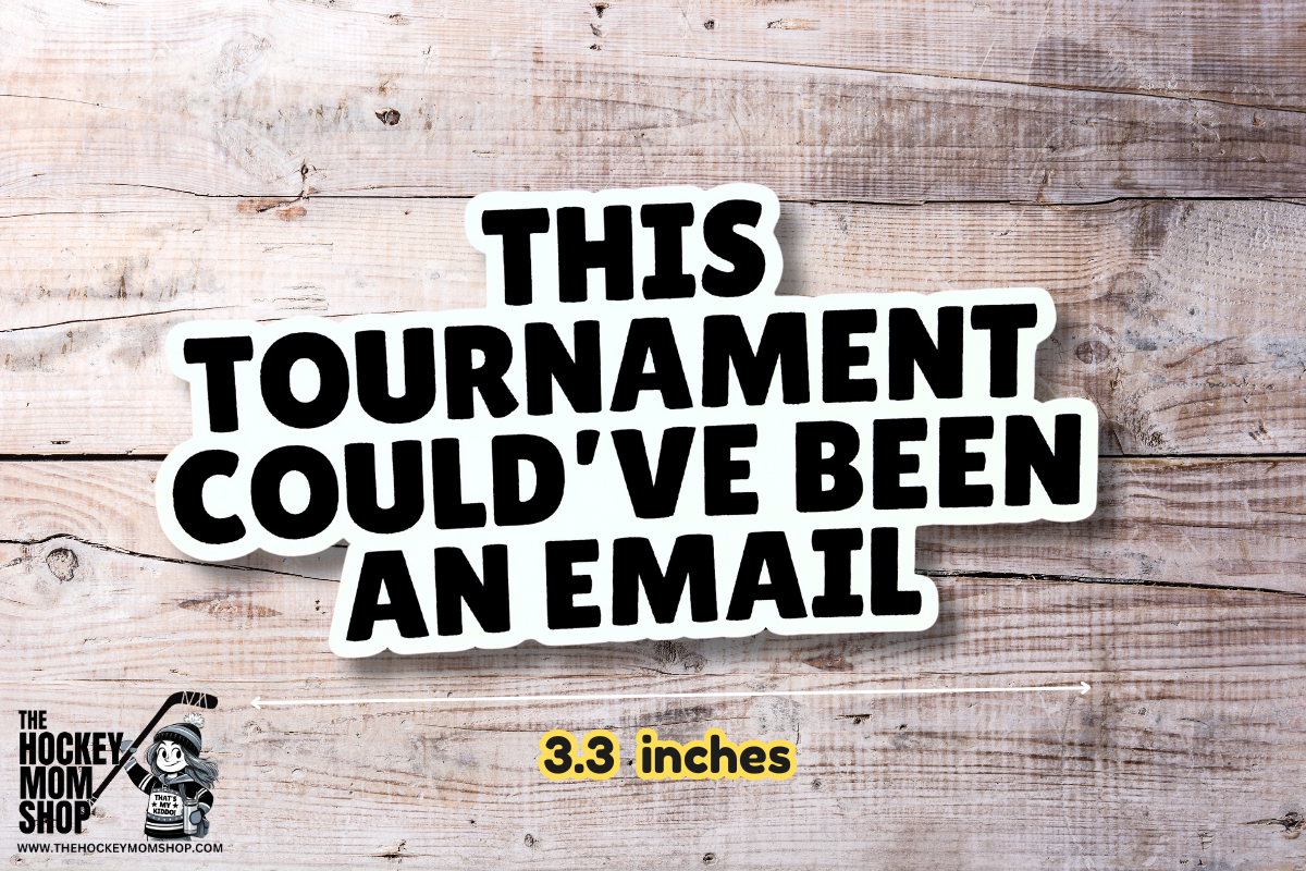 Snarky Tournament Sticker Pack – Hockey Parent Edition