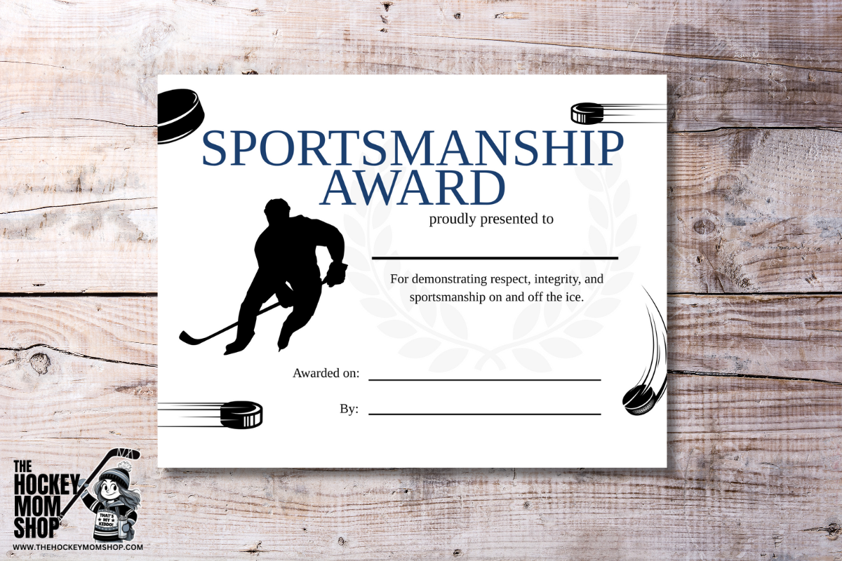 Manager & Coach Hockey Banquet Awards Bundle | 7 Printable Team Certificates
